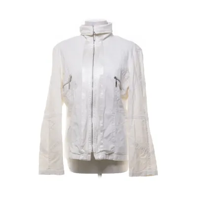Jacket (White) from Kello Cotton, Elastane, Viscose