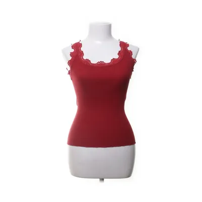Tank Top (Red) from Rosemunde Copenhagen Cotton, Silk