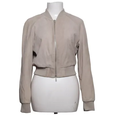 Bomber jacket (Beige) from Mono Leather