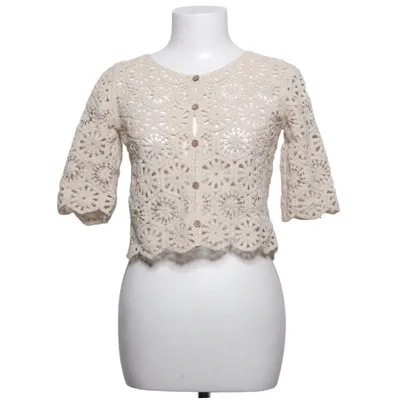 Crop top (Beige) från Knitwear Bomull