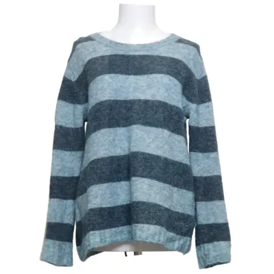 Pull-over (Bleu, Gris) de Blue Élasthane, Mohair, Polyamide, Laine