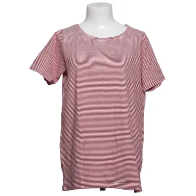 T-shirt (Red, White) from Deerberg Cotton, Elastane
