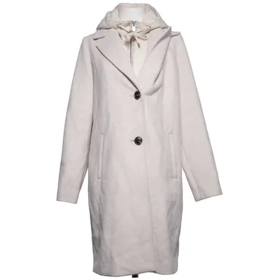 Frakke (Beige) fra Comma Akryl, Polyamid, Polyester, Viscose, Uld