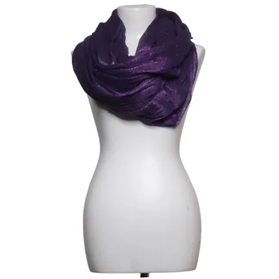 écharpe circulaire (Violet) de Mister Lady Fibre métallique, Viscose