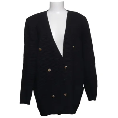 Strickjacke (Schwarz) von Made Acryl, Wolle
