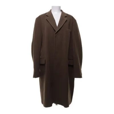 Coat (Brown) from Batistini Nylon, Wool, Viscose