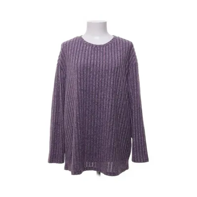 Lange mouwen shirt (Lila) van Shein Curve Elastaan, Polyester, Viscose