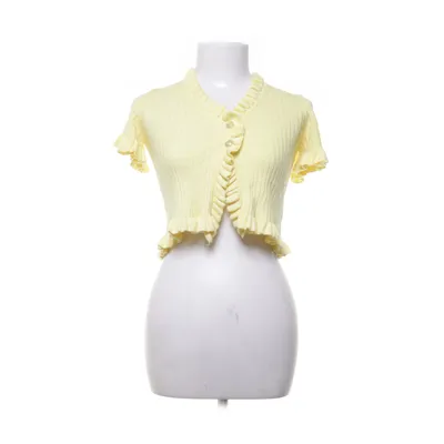 Crop top (Geel) van Chiquelle Elastaan, Viscose