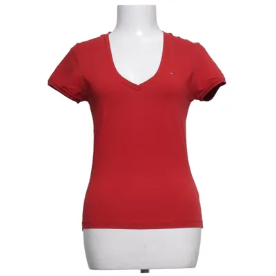 T-shirt (Röd) från Tommy Hilfiger Denim Bomull, Elastan