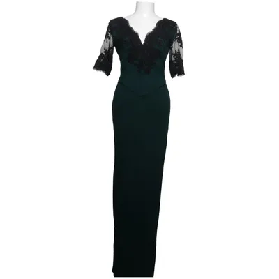 Robe de soirée (Vert, Noir) de Zetterberg Couture Cachemire, Modal