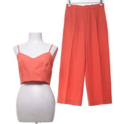 Set (Oranje) van Drykorn for Beautiful People Katoen, Linnen, Viscose