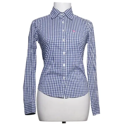 Chemise (Bleu, Blanc) de Abercrombie & Fitch Coton, Élasthane