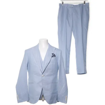 Kostym (Blå) från Cemden Sartoria Polyester, Viskos