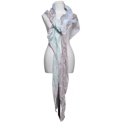Châle (Blanc, Multicolore) de Plomo o Plata