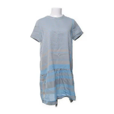 Jurk (Blauw, Beige) van Cecilie Copenhagen Katoen