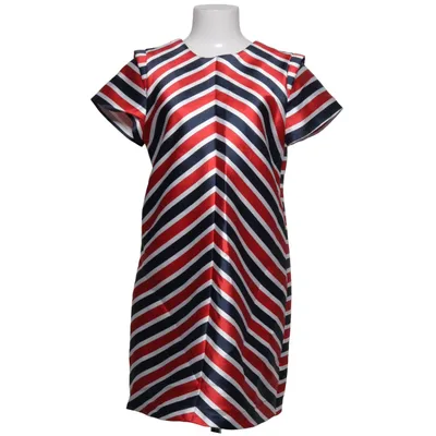 Klänning (Röd, Blå, Vit) från Celop Polyester