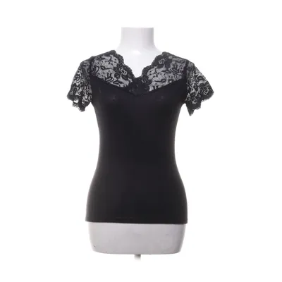 Top (Zwart) van Luc-Ce Elastaan, Polyester