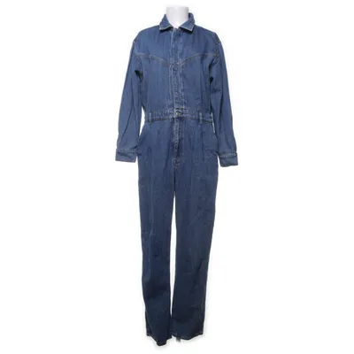 Byxdress (Blå) från Mango Denim Återvunnen bomull