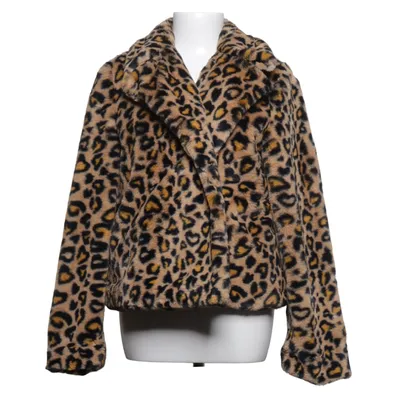 Winterjas (Beige, Zwart, Geel, Meerkleurig) van Object Polyester