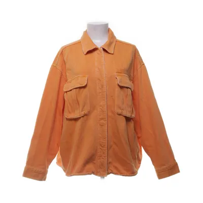 Jeansjacka (Orange) från Zara Bomull