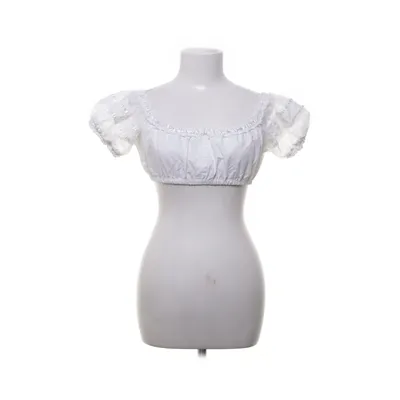 Dirndl blouse (Wit) van Krüger Katoen, Polyester