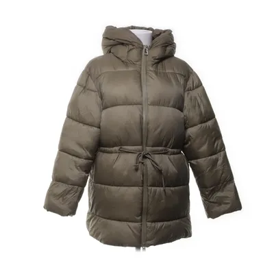 Vinterjakke (Grøn) fra Mango Polyamid, Genanvendt polyester