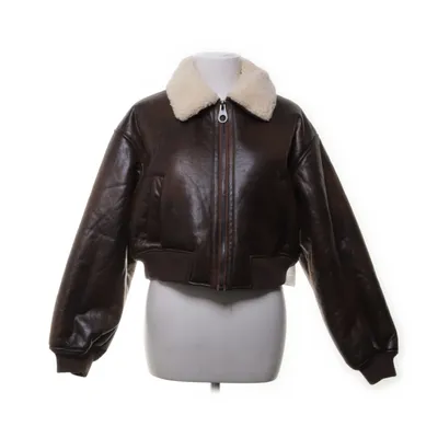 Shearling jacket (Brown) from ASOS Elastane, Polyester, Polyurethane, Faux fur