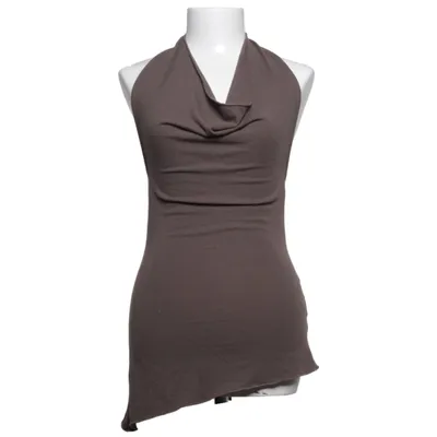 Halterneckklänning (Brun) från Nelly Elastan, Polyester, Viskos