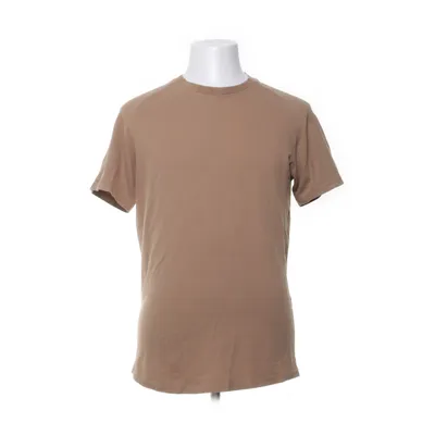 T-shirt (Brown) from Selected Homme Cotton, Elastane