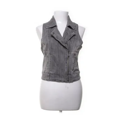 Jeansväst (Grå) från Milla Bomull, Elastan