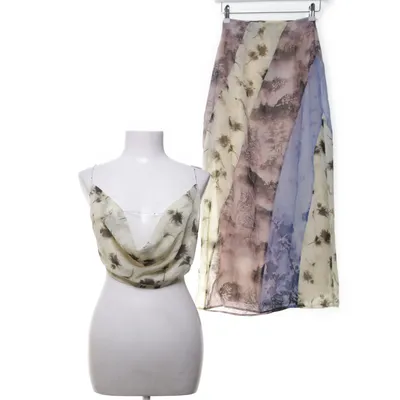 Set (Green, Multicolored) from Fashion Nova Polyester