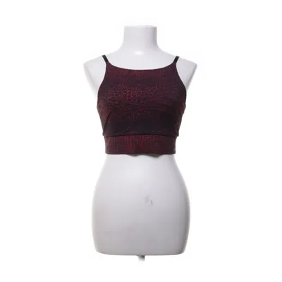 Crop top (Rood, Zwart) van Casall Elastaan, Polyamide