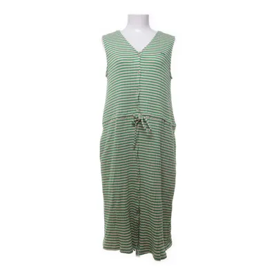 Jurk (Beige, Groen) van The Tiny Big Sister Katoen, Elastaan