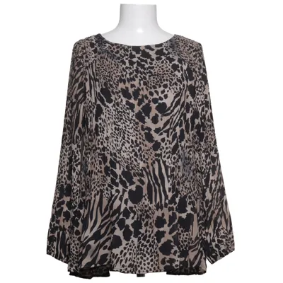 Blus (Svart, Beige, Flerfärgad) från Flash Woman Polyester