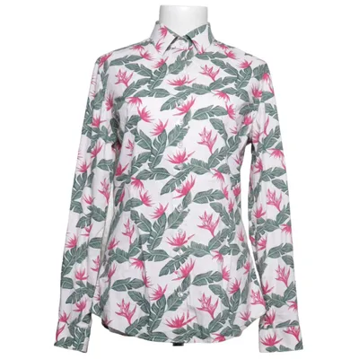 Chemise (Blanc, Vert, Rouge) de Cavallaro Napoli Coton, Élasthane