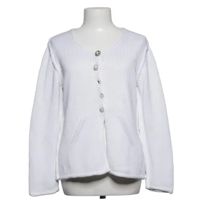 Cardigan (Blanc) de Bottega Acrylique, Coton