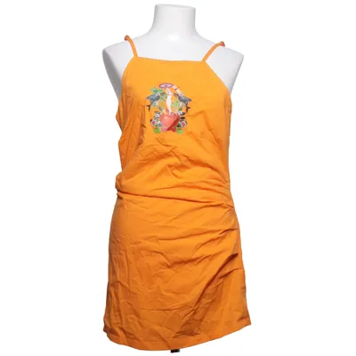 Kjole (Orange) fra Desigual Bomuld, Polyurethan, Viscose