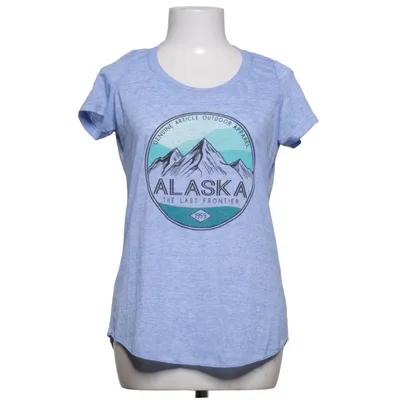 T-shirt (Blauw) van Prairie Mountain Katoen, Polyester