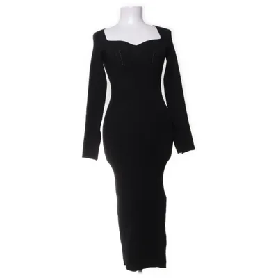 Robe longue (Noir) de GiorGia Coton, Viscose