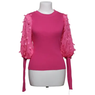 Sweater (Pink) from Papillonne Polyester, Viscose