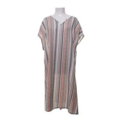Klänning (Beige, Flerfärgad) från Shein Curve Viskos, Polyester, Bomull