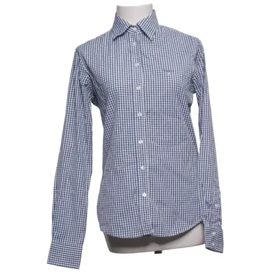 Shirt (Blauw, Wit) van GANT Katoen, Elastaan