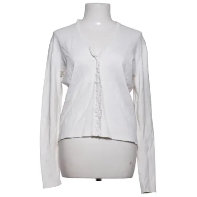 Cardigan (White) from Purdey Cotton, Linen