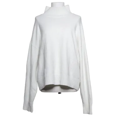 Pul à col roulé (Blanc) de Nelly Élasthane, Polyester recyclé
