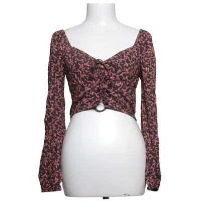 Crop top (Svart, Flerfärgad) från Urban Outfitters Viskos