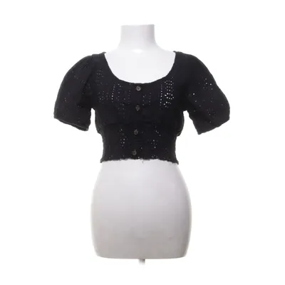 Crop top (Zwart) van Moost Wanted Katoen
