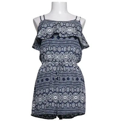 Jumpsuit (Blauw, Wit) van Body Central Polyester