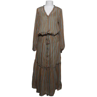 Maxi jurk (Bruin, Blauw) van Coster Copenhagen Gerecycled polyester