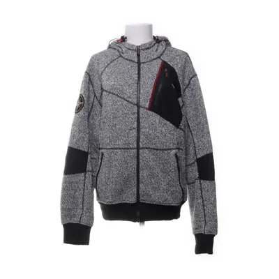 Hoodie (Gray, Black) from Lindstrands Polyester, Polyurethane, Wool