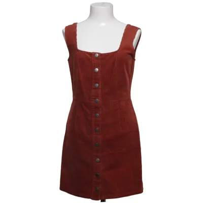 Robe salopette (Marron) de Empyre Coton, Viscose
